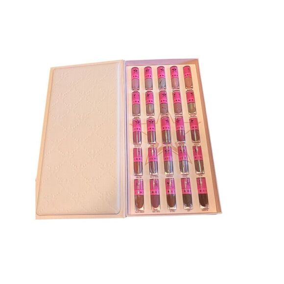 Jeffree Star cosmetics mini Nude liquid lipstick vault 25 mini lipsticks New - Picture 2 of 4